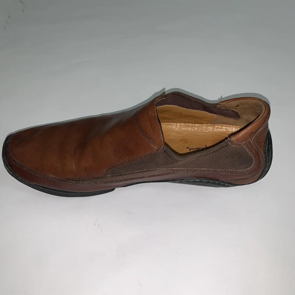 Cole Haan Shoes Mens 11 Brown Driving Moc Leather Slip On Loafers 161CD7469